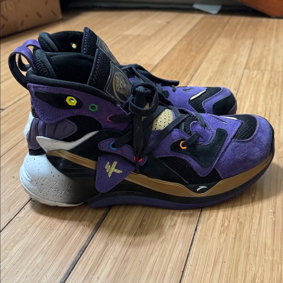 Marvel Sneakers - Purple, Black, and Gold - Picture 3 of 6